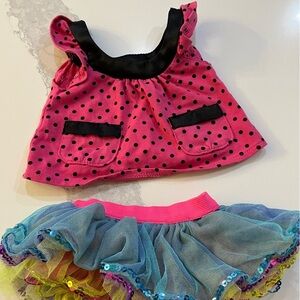 Build A Bear Top and Skirt Bundle